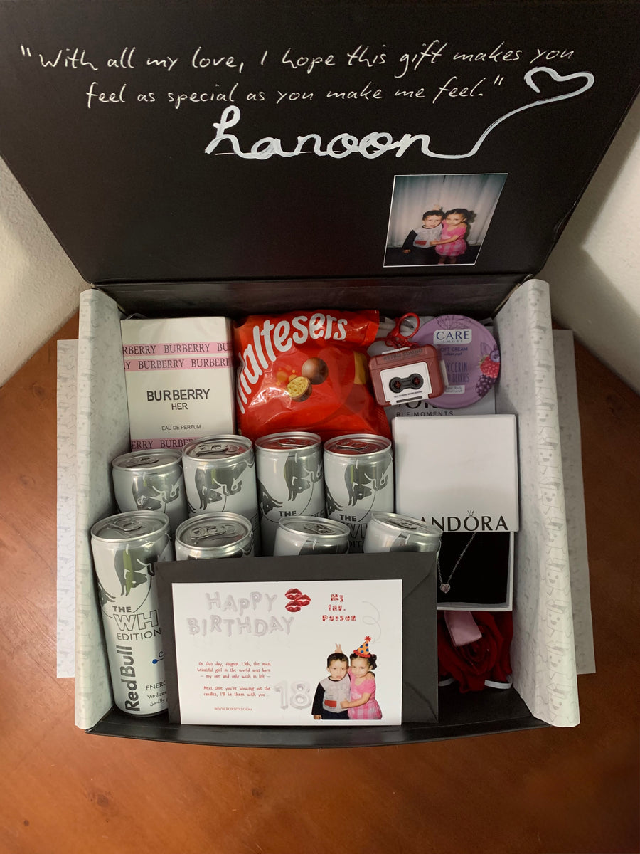 Hanoon's box, lid handwritten